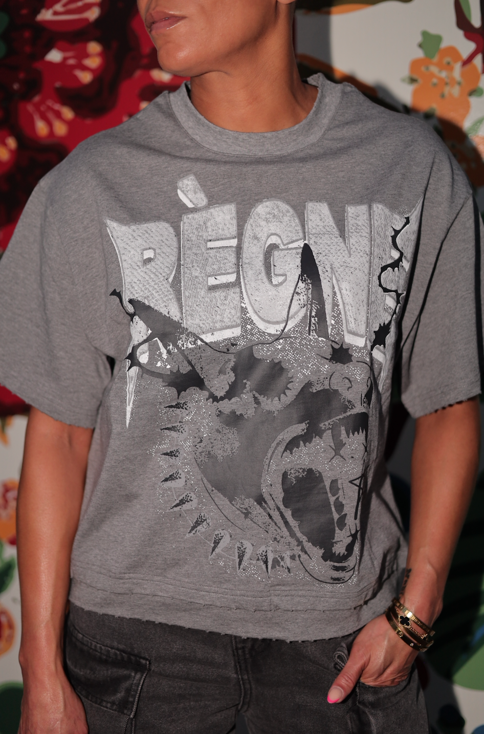 RÈGNE “DOGS ONLY” OVERSIZED SHORT SLEEVE